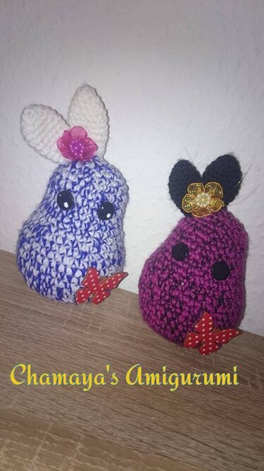 Fensterbankhäschen - Häkeln