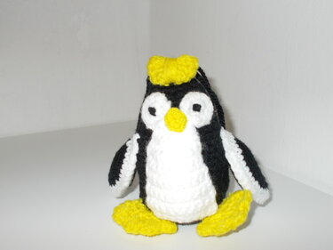Pinguin  Coco - Häkeln