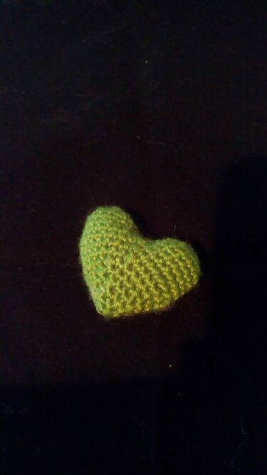 Häkelanleitung 3D Herz Valentine - Anfänger