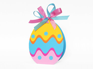 Ostertasche – Osterei – Bastelanleitung und Vorlagen