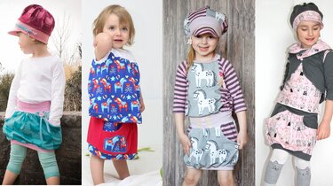 Little Miss Cozy , Ballonrock, Gr. 86-140 - Nähen