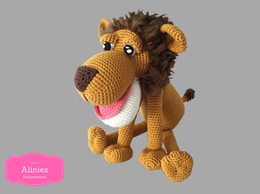 Lion Amigurumi Dutch, Deutsch and English US-terms - Crochet