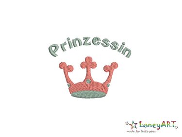 Stickdatei "Prinzessin" Pes Format (Deco, Brother, Babylock)  - Sticken