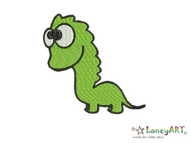 Stickdatei "Dino / Dinosaurier" Pes Format (Deco, Brother, Babylock)  - Sticken