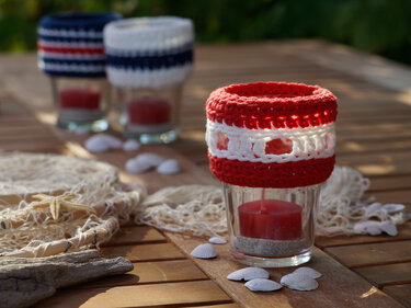 04 E-Book Häkelanleitung Windlicht Glas Maritim