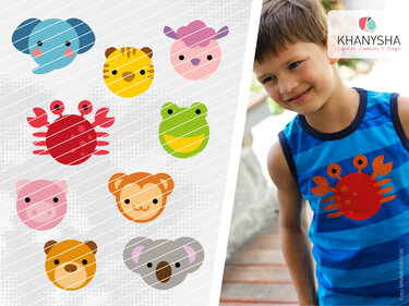 Tierische Freunde Plotterdatei