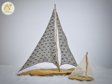 Kurzanleitung für Segel, kostenlose Häkelanleitung