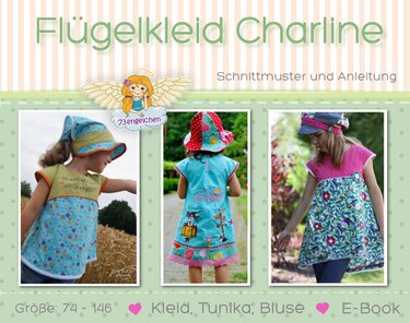 E-Book/Schnittmuster und Anleitung Flügelkleid Charline - Nähen