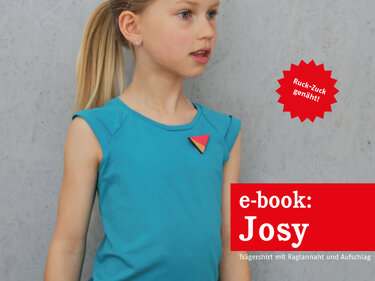 Josy - Trägershirt für Mädchen 86/92-146/152
