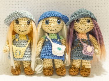 Jeansgirl Debby Puppen-Häkelanleitung