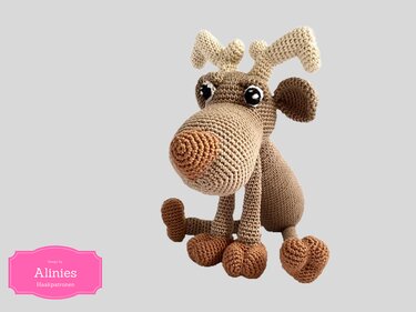 Reindeer amigurumi pattern crochet