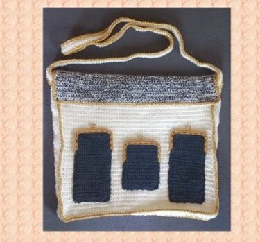 Umhängetasche Tasche - Häkeln