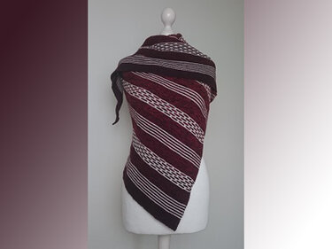 Leviathan - Strickanleitung für ein Anfängertuch