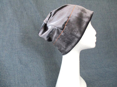 women girl jersey slouchy beanie sewing pattern