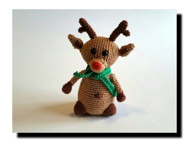 Amigurumi; WinterWinzling Rudi - Häkelanleitung