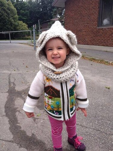 Neck cover hood - Crochet