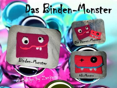 Das Binder-Monster - Häkeln