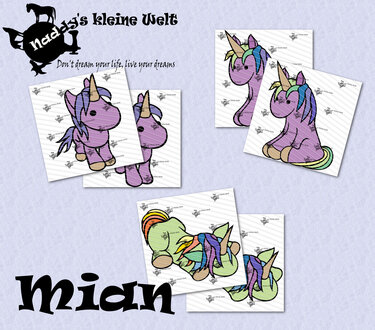 Mian das Einhorn, Serie 1 - Plotting