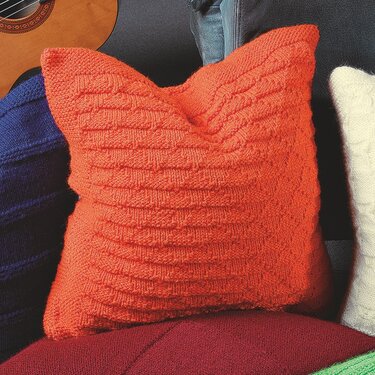 Strickanleitung Kissenbezug "Capri" 755040