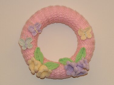 “Spring Magic” Wreath - Crocheting Instruction