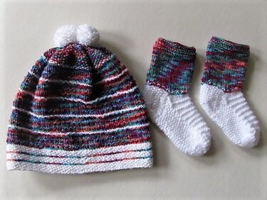 Strickanleitung Kinder-Set Twix