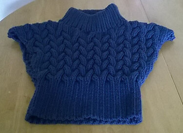 Louise Crop Top - Knitting