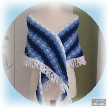 Stola "Wintertraum" - Häkeln