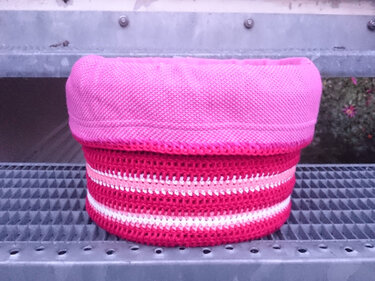 Symbiose-Panem - Utensilo gehäkelt mit Innenfutter - Häkeln