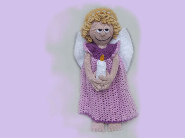 Guardian Engel Hope - Crochet