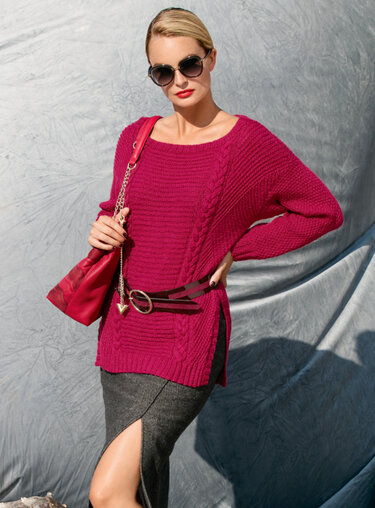 Strickanleitung Kaschmirmix-Pulli Ricarda