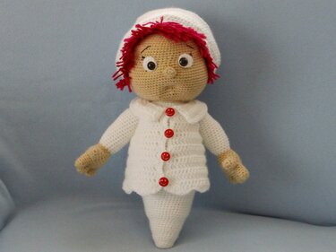 Crochet pattern Gustav the spectre