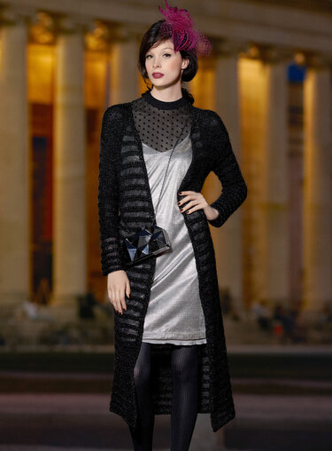 Strickanleitung Mantel Berenika