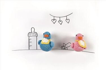 Häkelanleitung Baby-Entchen