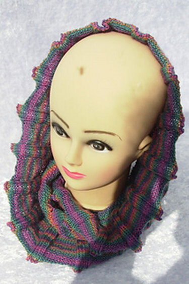 Möbius Blume - Stricken