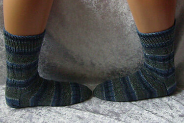 Sockenmuster Seilbahn - Stricken