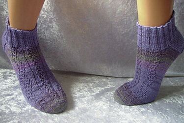 Sockenmuster Liebesband - Stricken