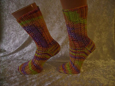 Sockenmuster herzlichst - Stricken