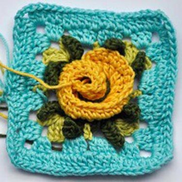 H&auml;kelanleitung * Granny Square &ldquo;Gelosia&rdquo; - Häkeln