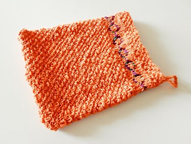 Washcloth knitting pattern "Fairy Ring"