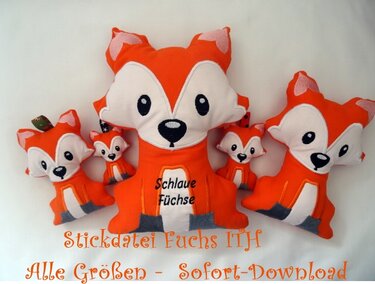 Stickdatei Fuchs Ith alle Größen - Sticken