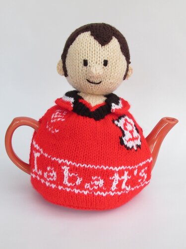 Nottingham Forest Football Supporter Tea Cosy - Knitting
