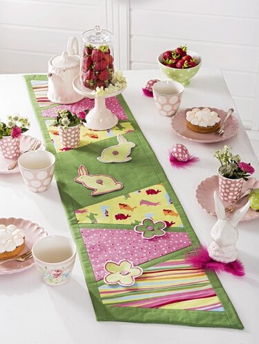 Tischläufer zum Wenden - Nähen