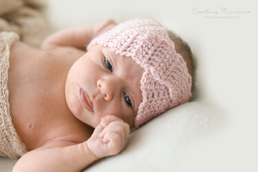 Stirnband mit Twist - gehäkelt - Häkeln