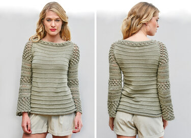 Strickanleitung Mustermix-Pulli Gladys
