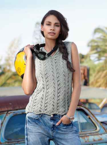 Strickanleitung Kapuzen-Pulli Hester