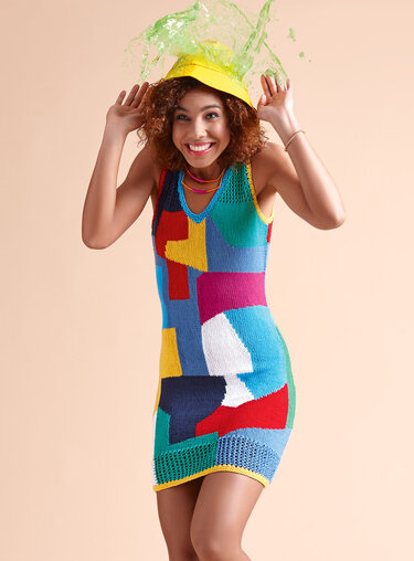 Strickanleitung Minikleid Koko