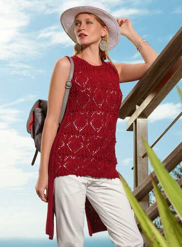 Strickanleitung Top Dorée