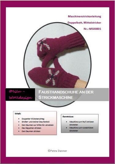 PDF Strickmaschine: Fausthandschuh an der Strickmaschine (Mittelstricker)