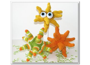 Häkelanleitung Zackig - Amigurumi