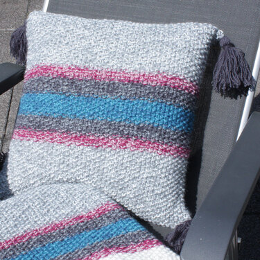 Strickanleitung Kissen "Toledo" 759009